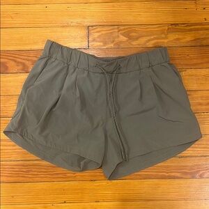 Olive Green Women's Shorts